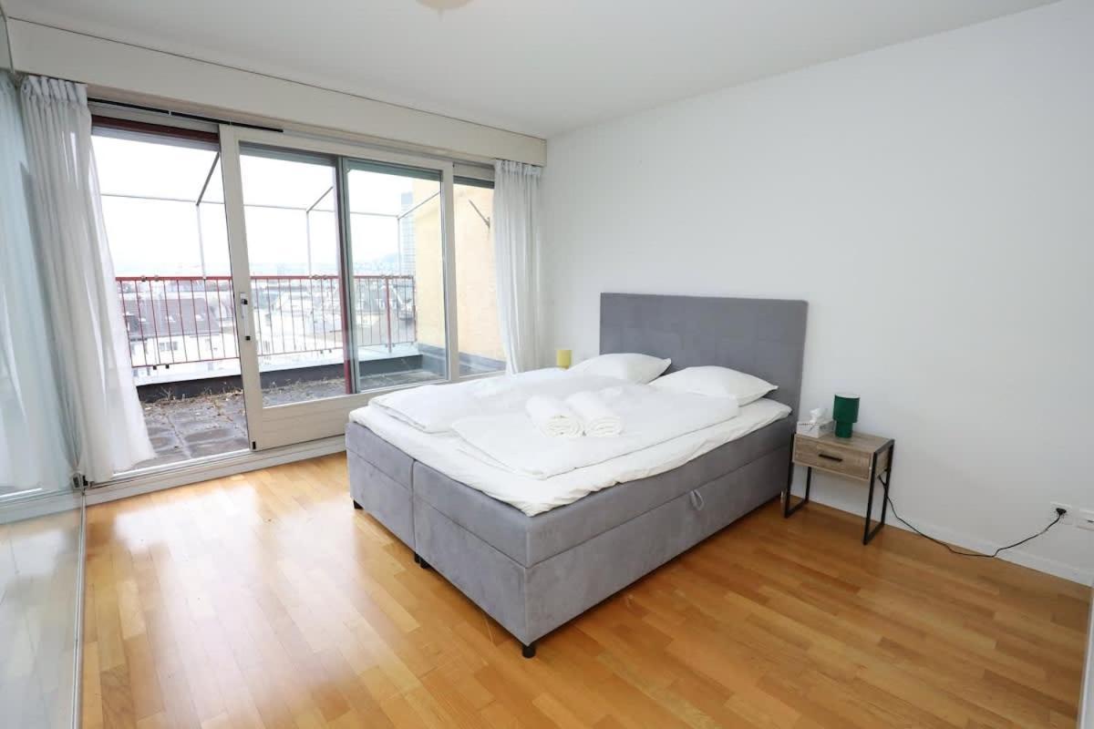 Apartemen Penthouse With Jacuzzi, Sauna And Rooftop Zurich